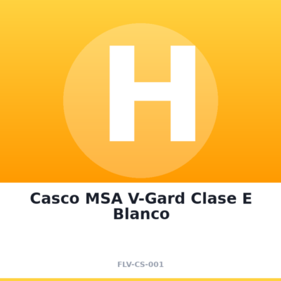 Casco MSA V-Gard Clase E Blanco