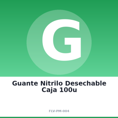 Guante Nitrilo Desechable Caja 100u