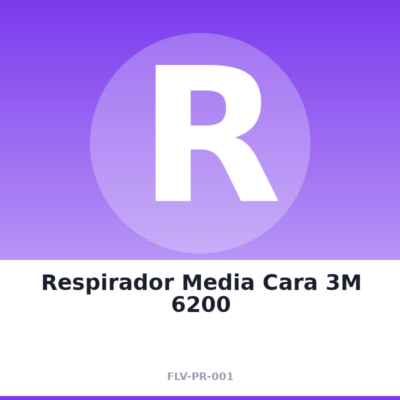 Respirador Media Cara 3M 6200