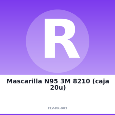 Mascarilla N95 3M 8210 (caja 20u)