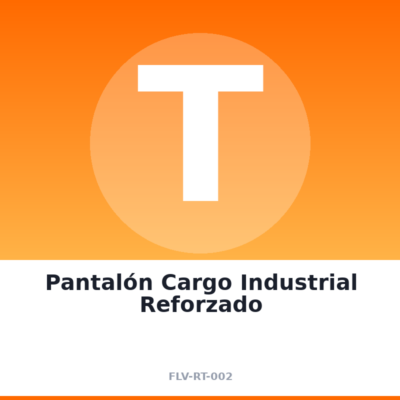 Pantalón Cargo Industrial Reforzado
